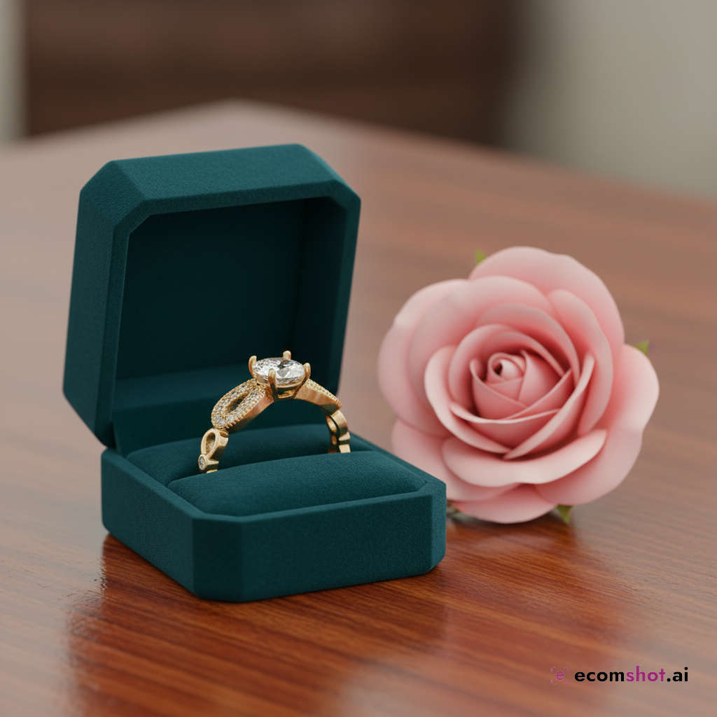 AI product photoshoot output