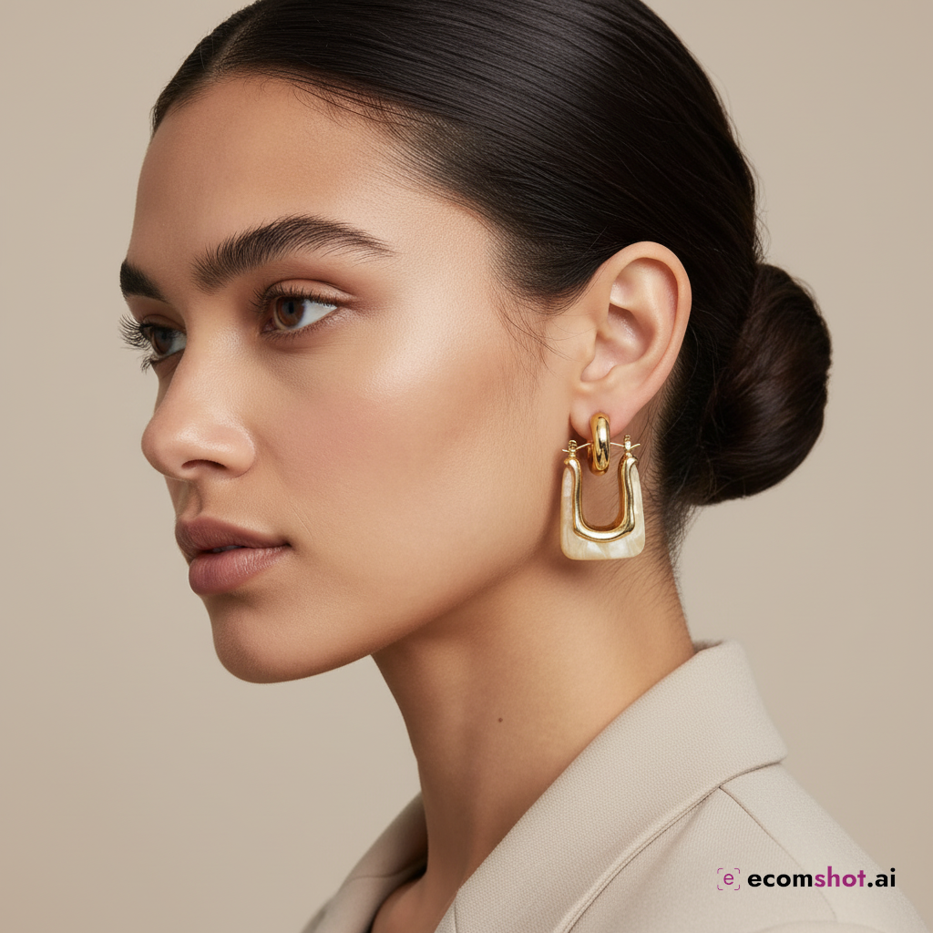 AI product photoshoot output