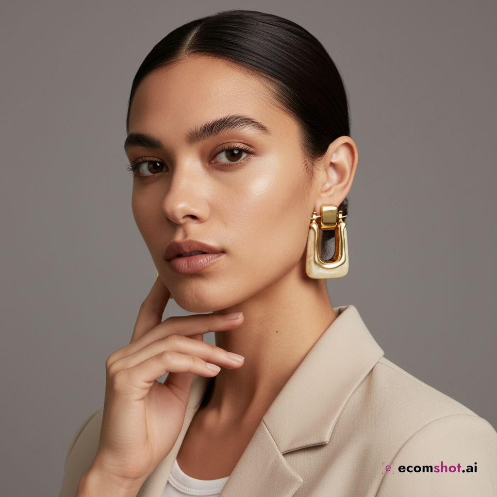 AI product photoshoot output