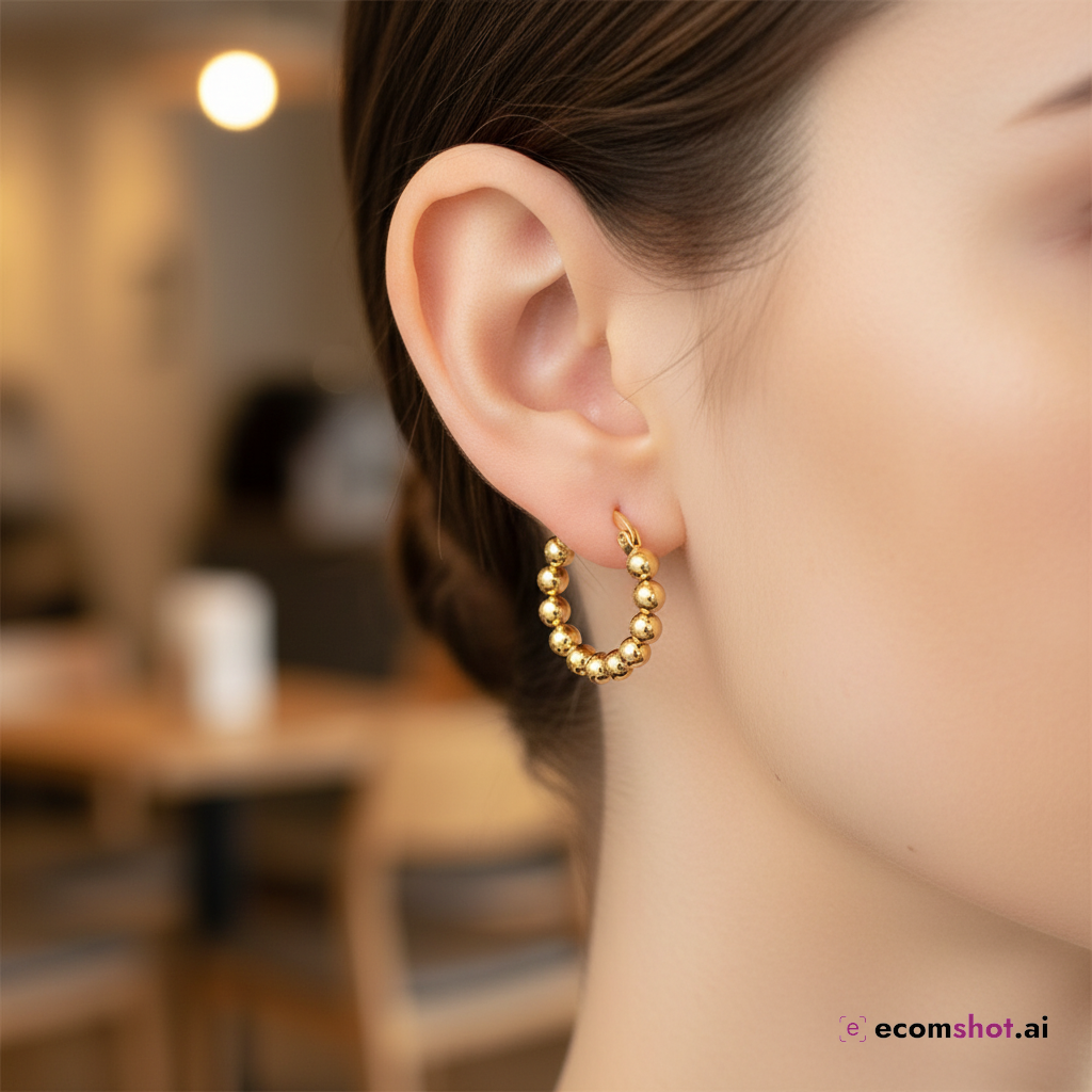 AI product photoshoot output