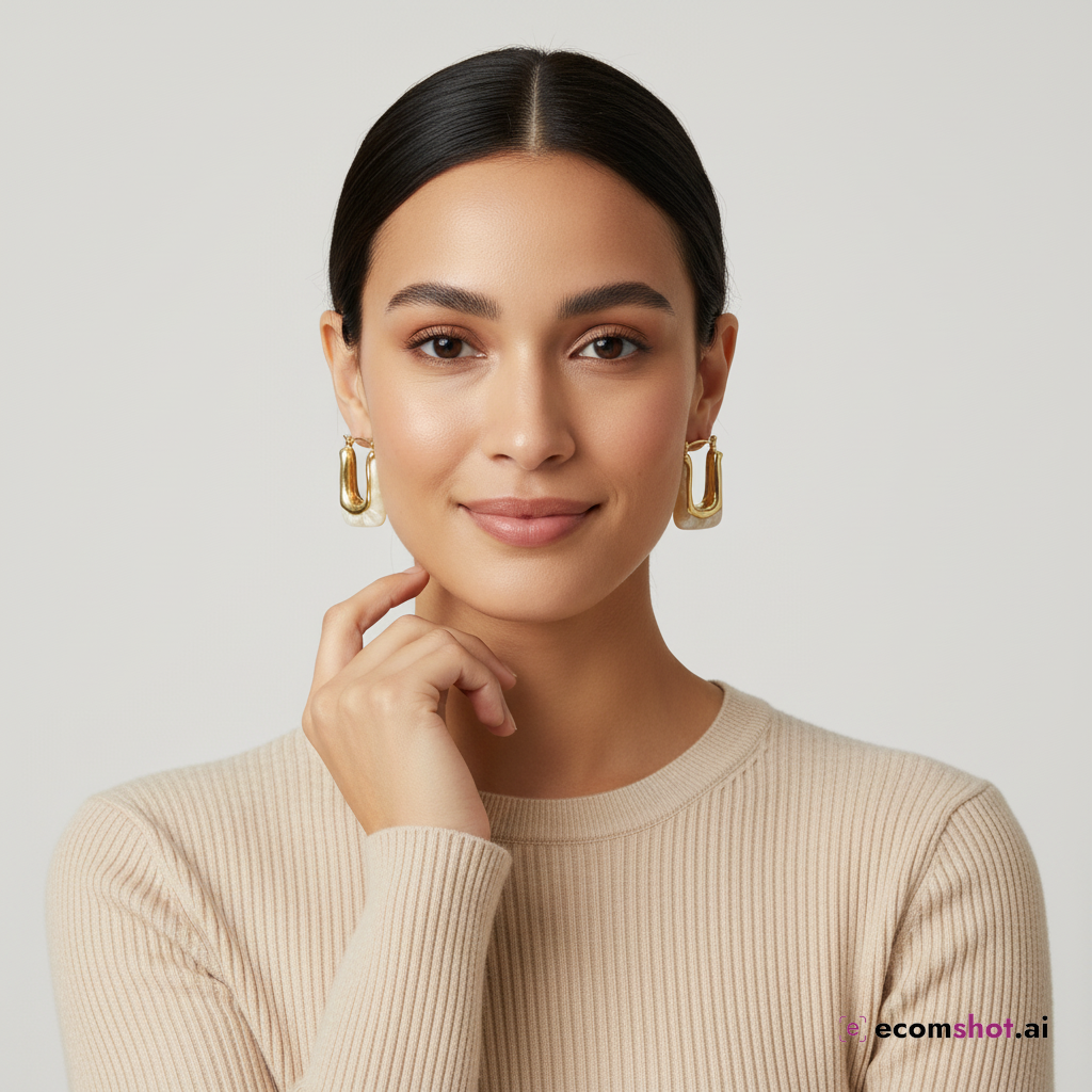 AI product photoshoot output