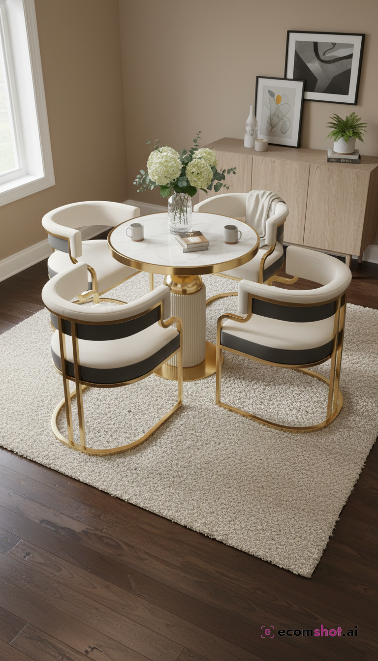 AI product photoshoot output