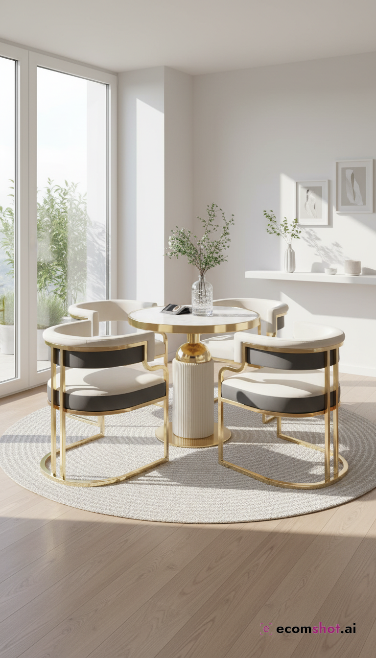 AI product photoshoot output