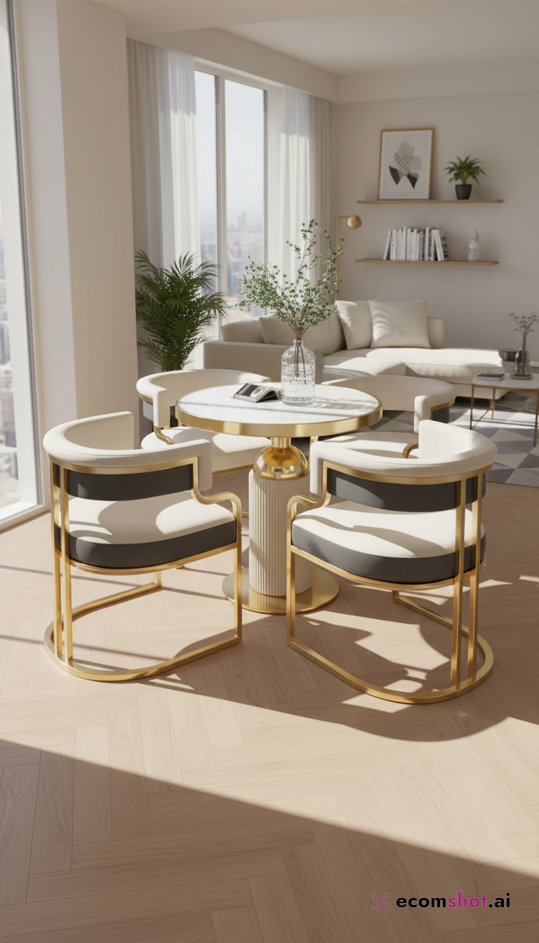 AI product photoshoot output