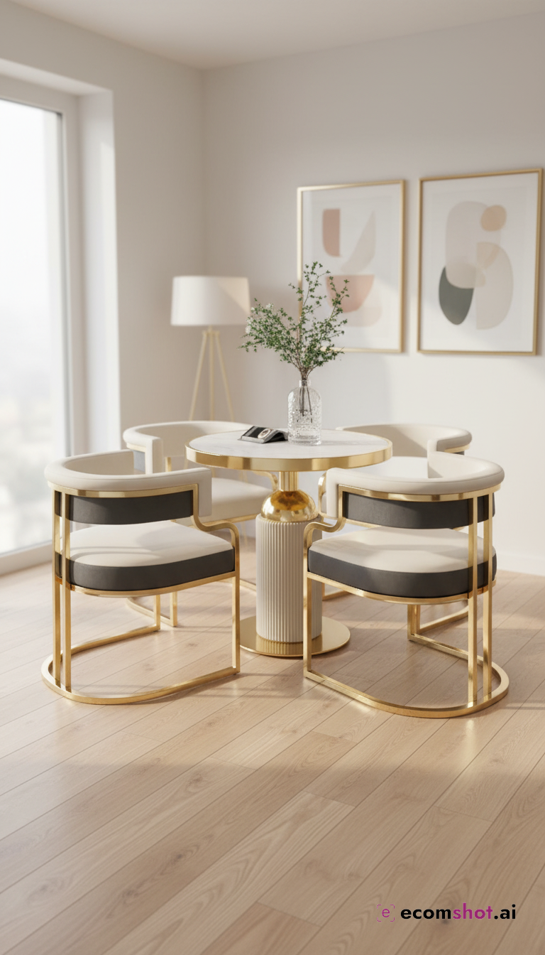 AI product photoshoot output