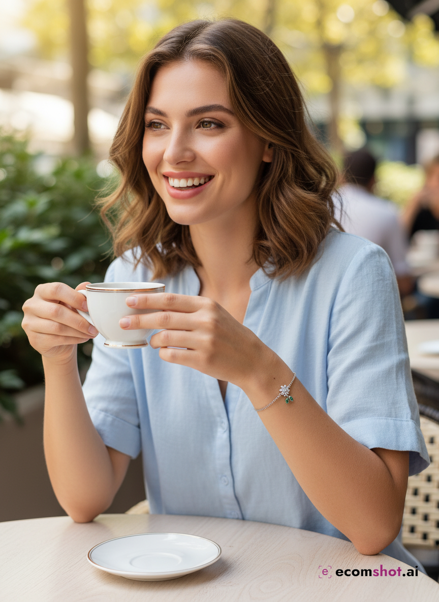 AI product photoshoot output