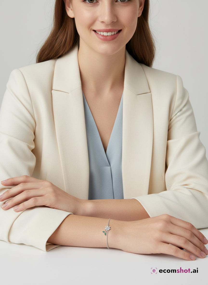 AI product photoshoot output