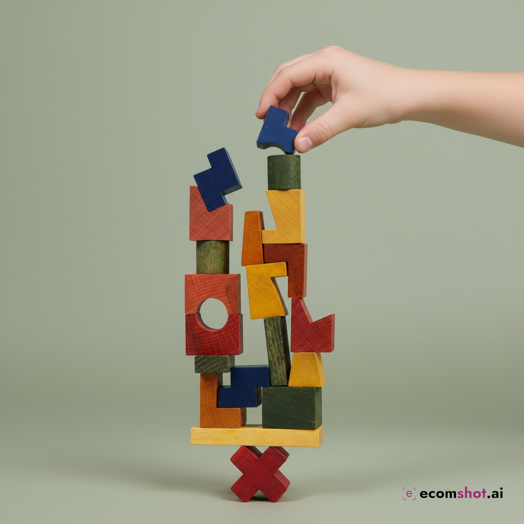 AI product photoshoot output