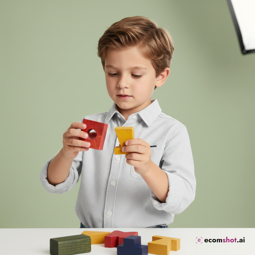 AI product photoshoot output