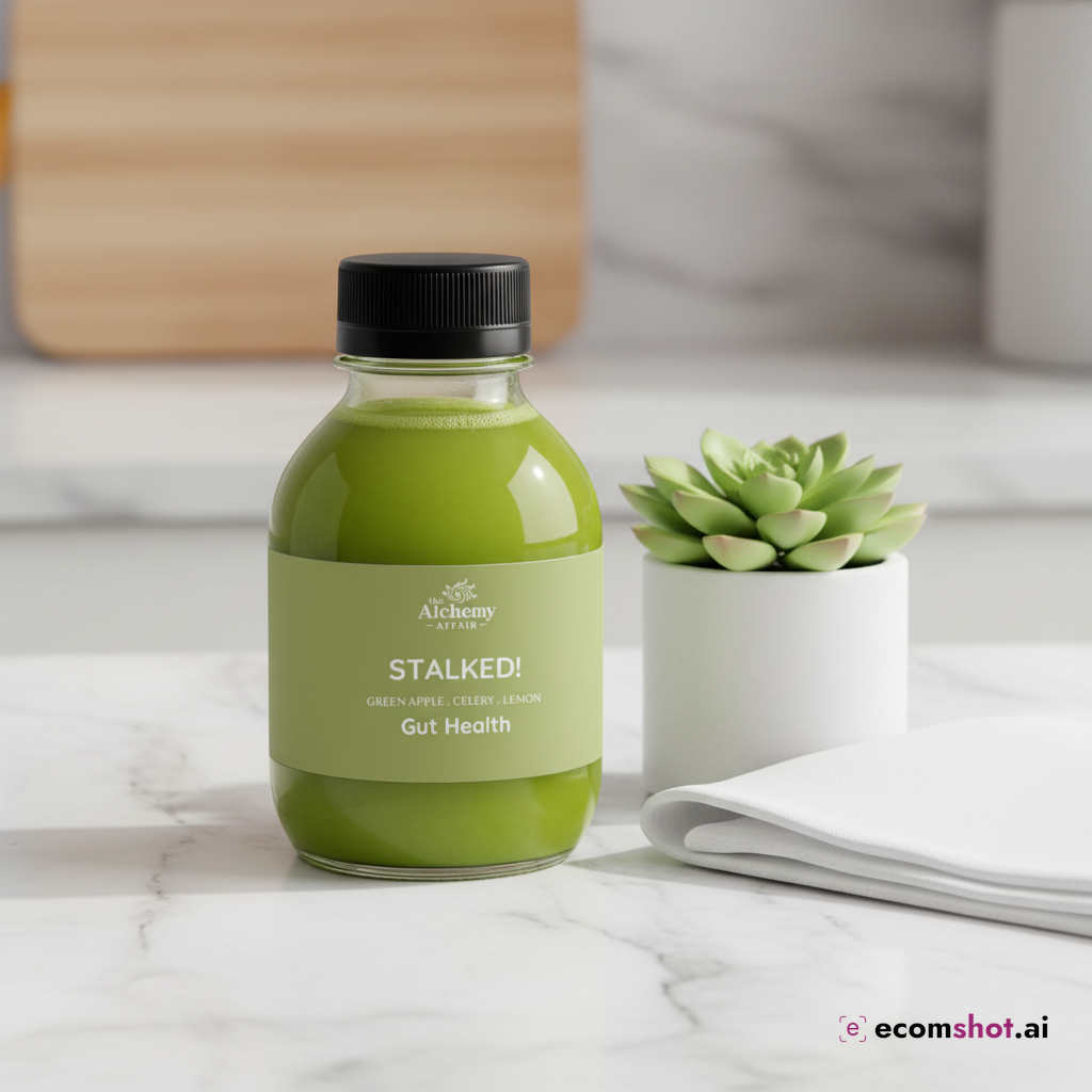 AI product photoshoot output