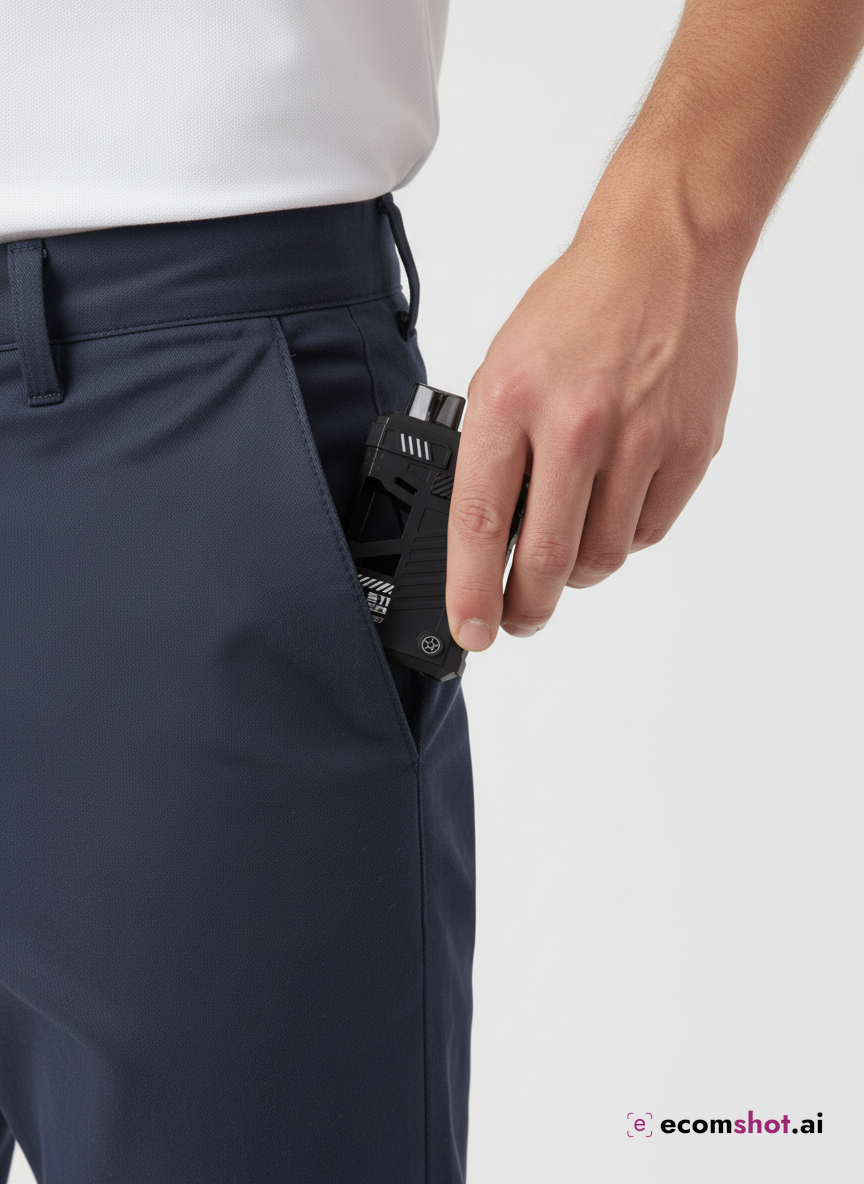 AI product photoshoot output