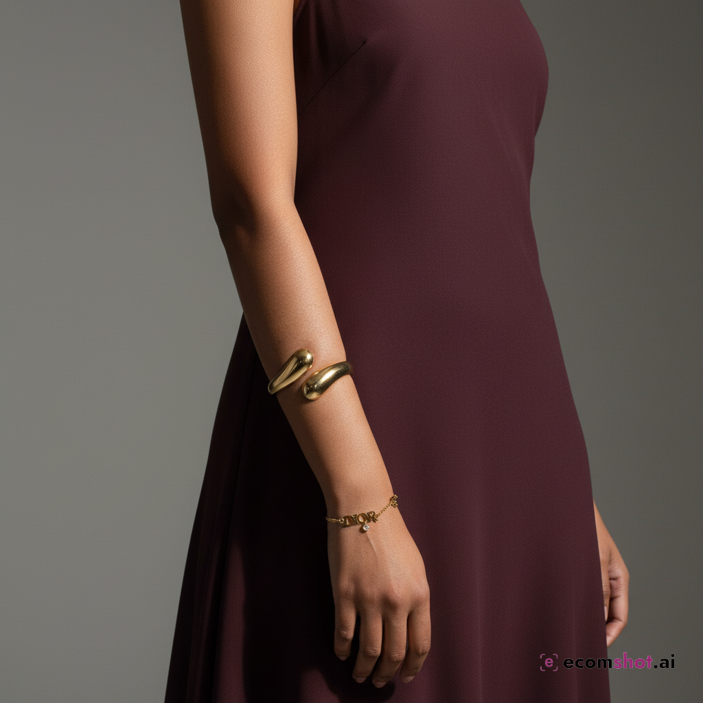 AI product photoshoot output