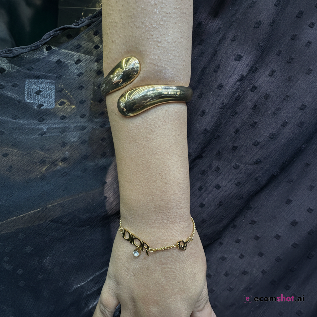 AI product photoshoot output