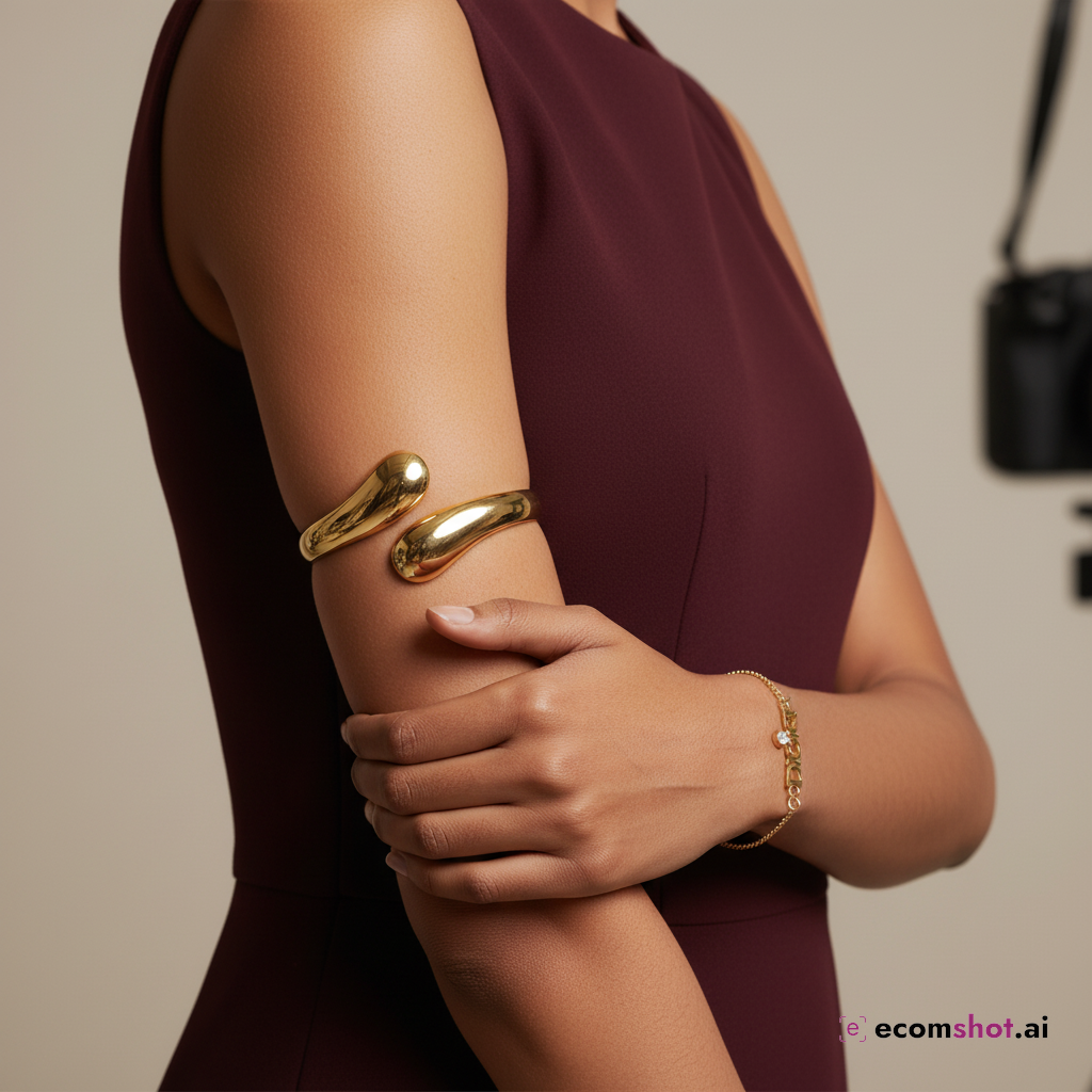 AI product photoshoot output