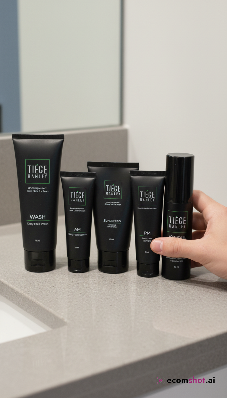 AI product photoshoot output