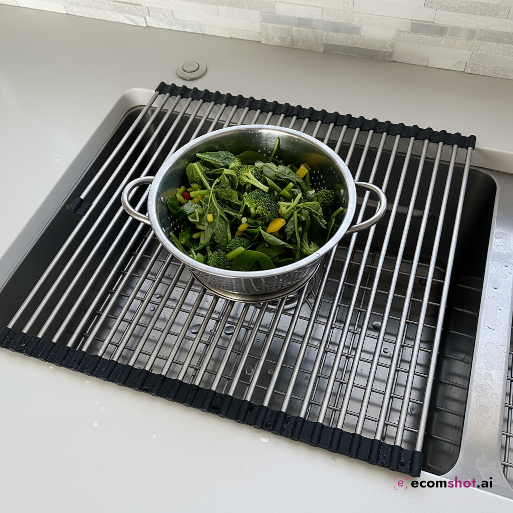 AI product photoshoot output