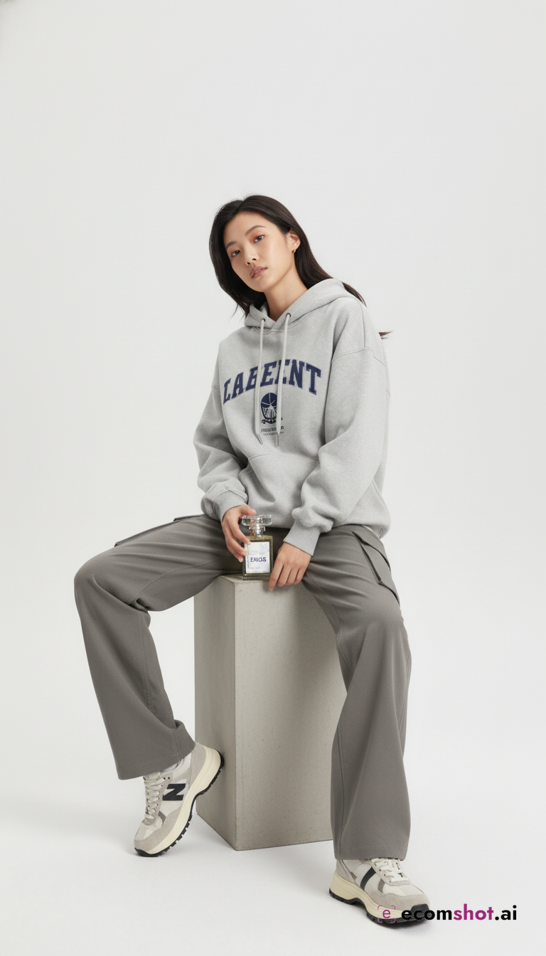 AI product photoshoot output