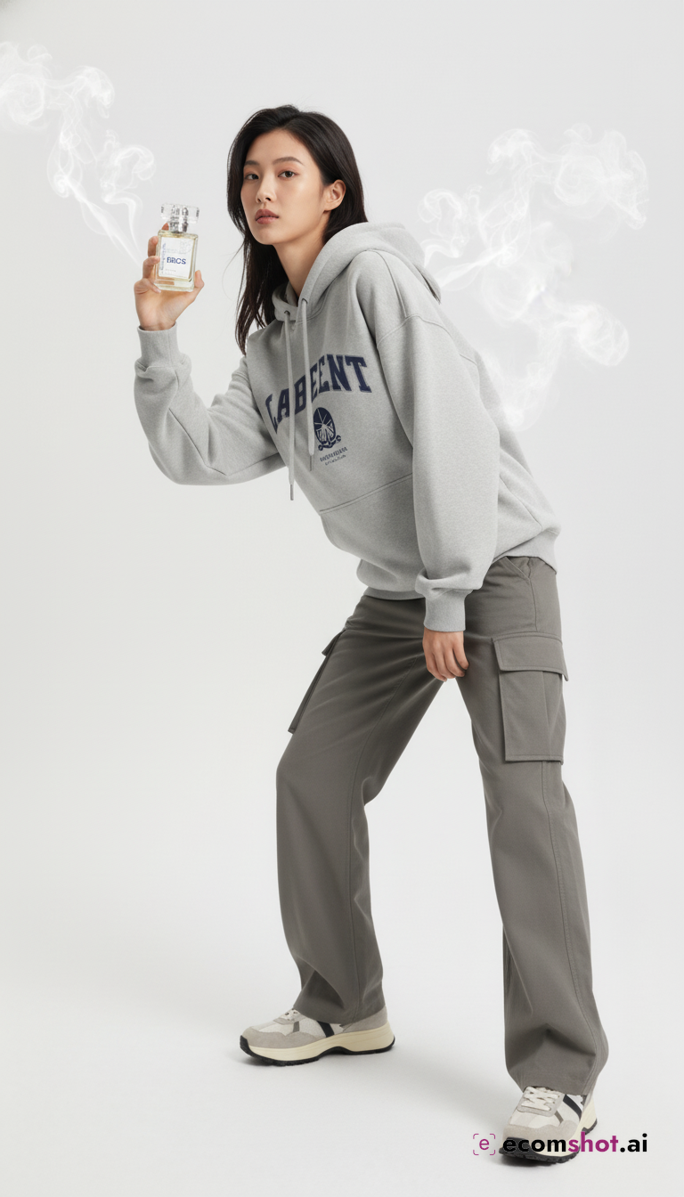 AI product photoshoot output