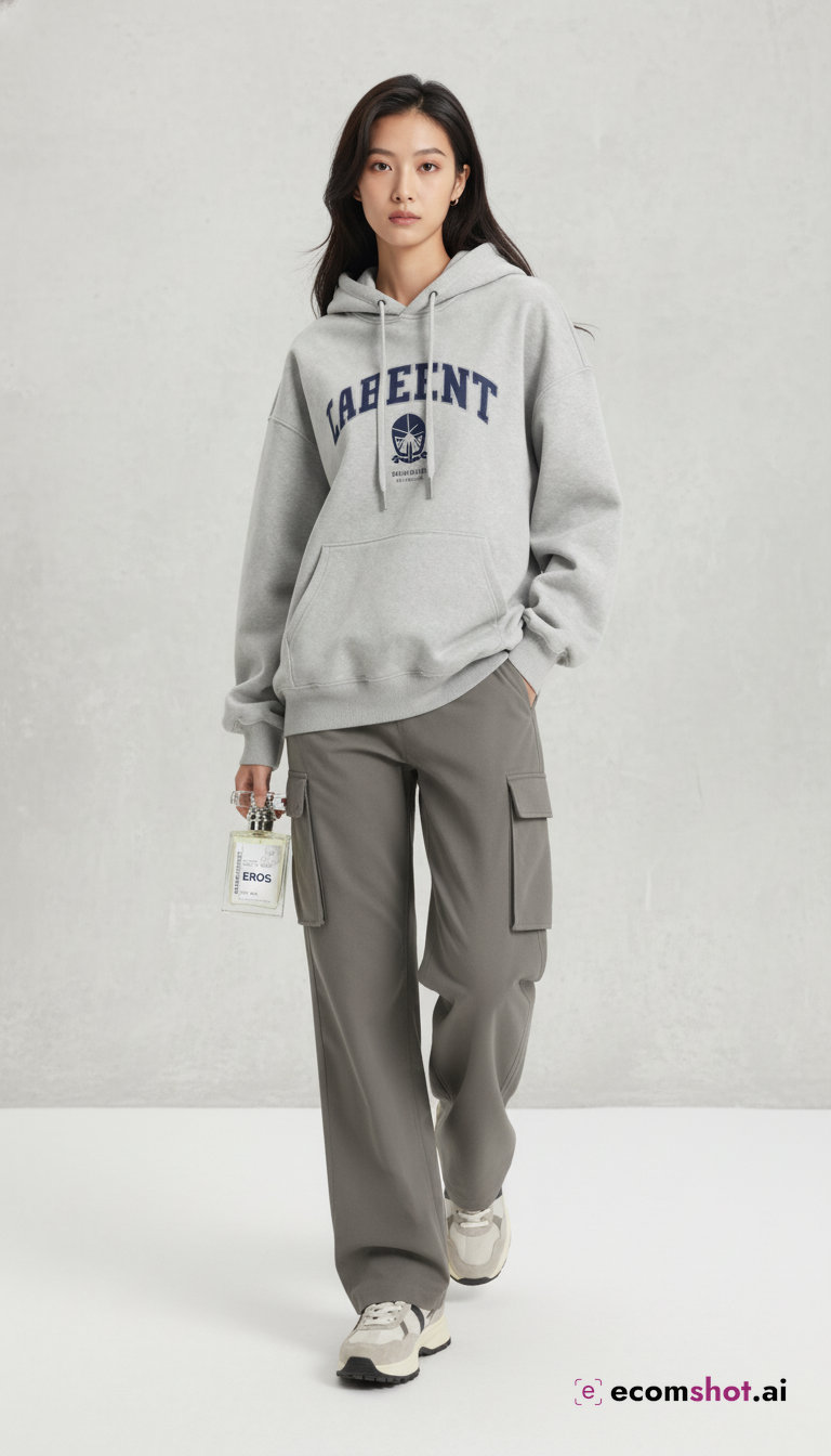 AI product photoshoot output