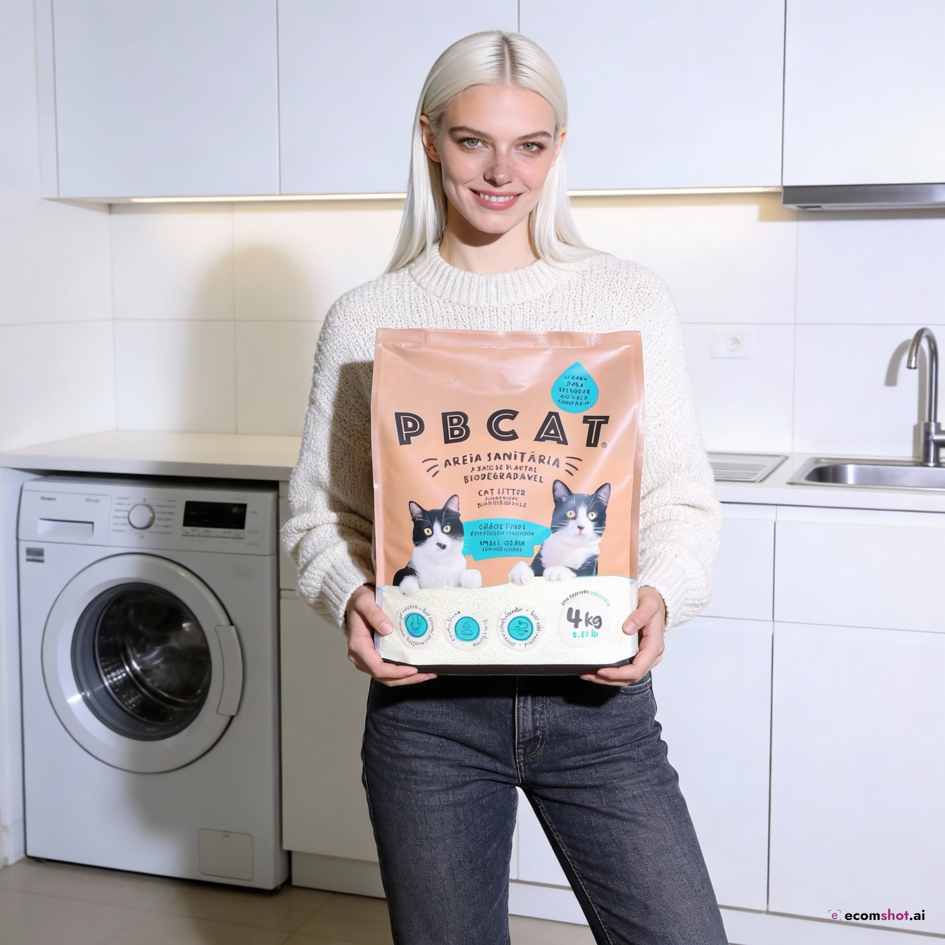 AI product photoshoot output