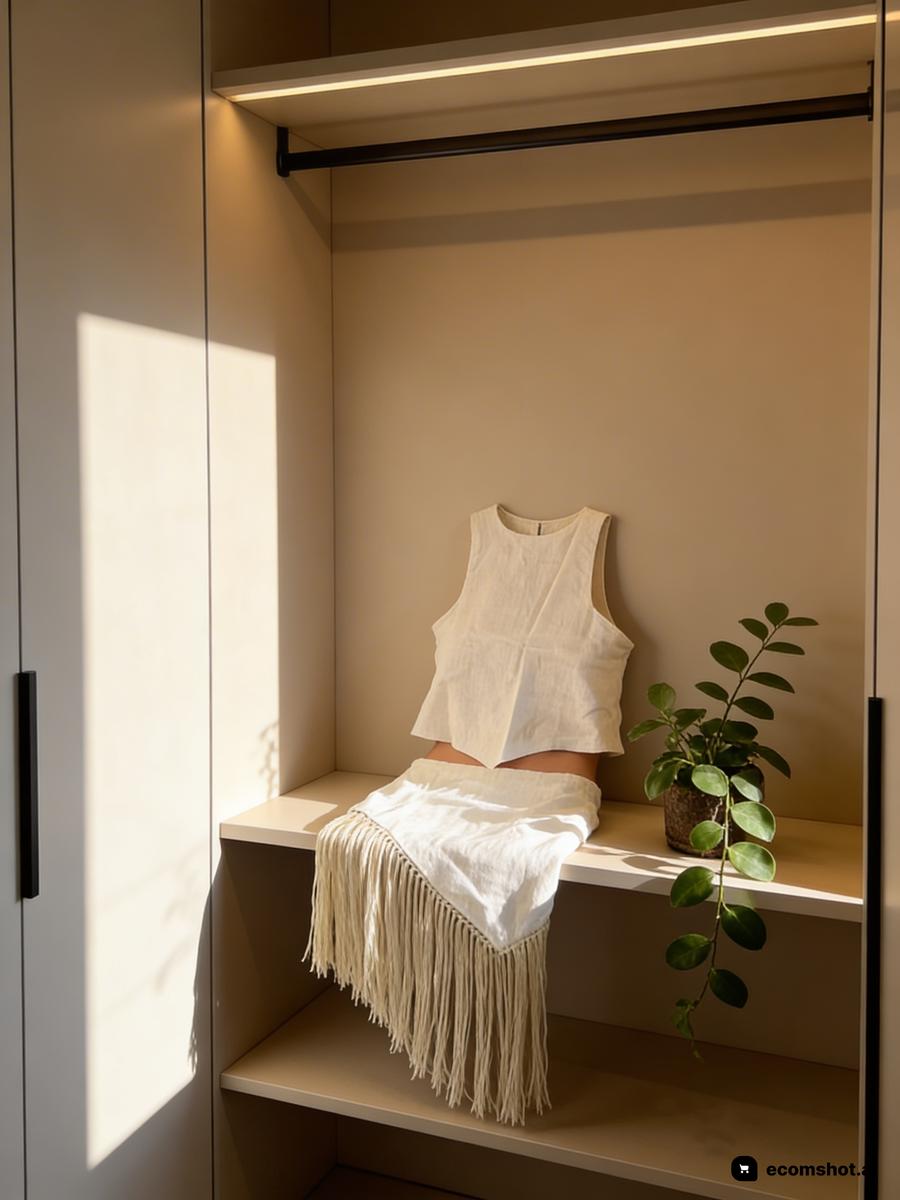 AI product photoshoot output