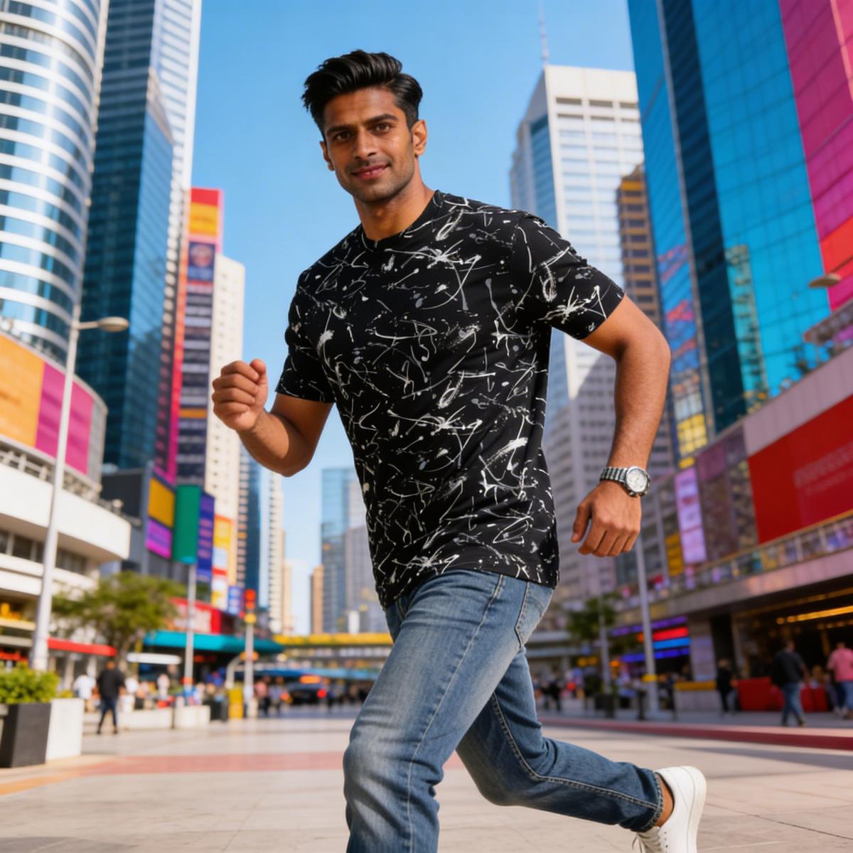 AI product photoshoot output