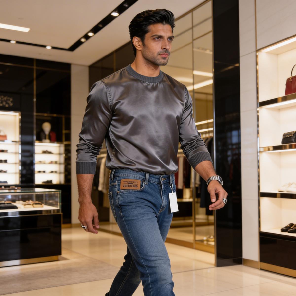 AI product photoshoot output