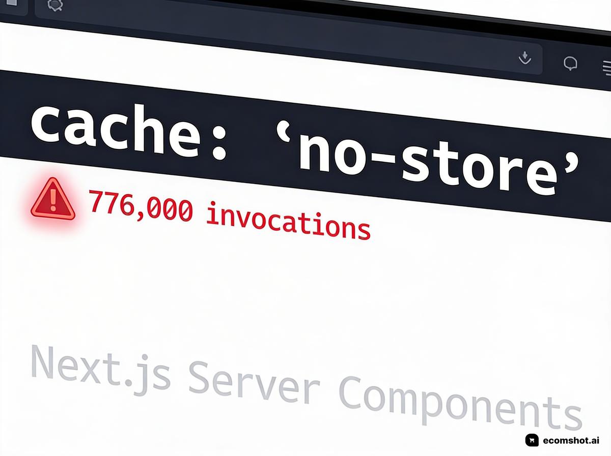 AI product photoshoot output
