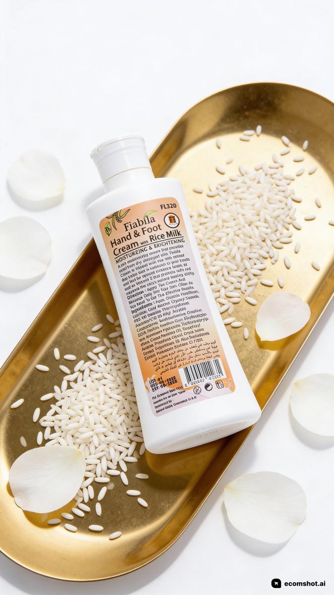 AI product photoshoot output