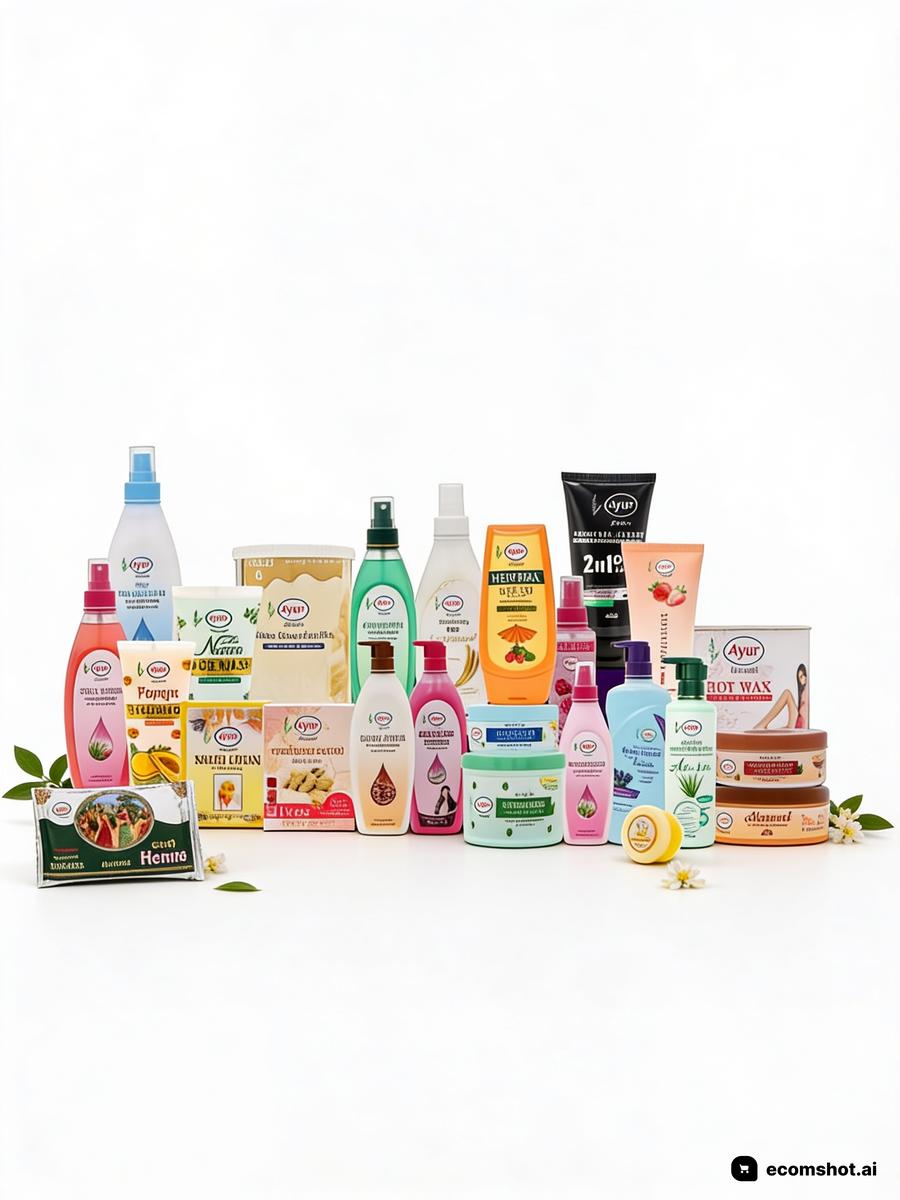 AI product photoshoot output