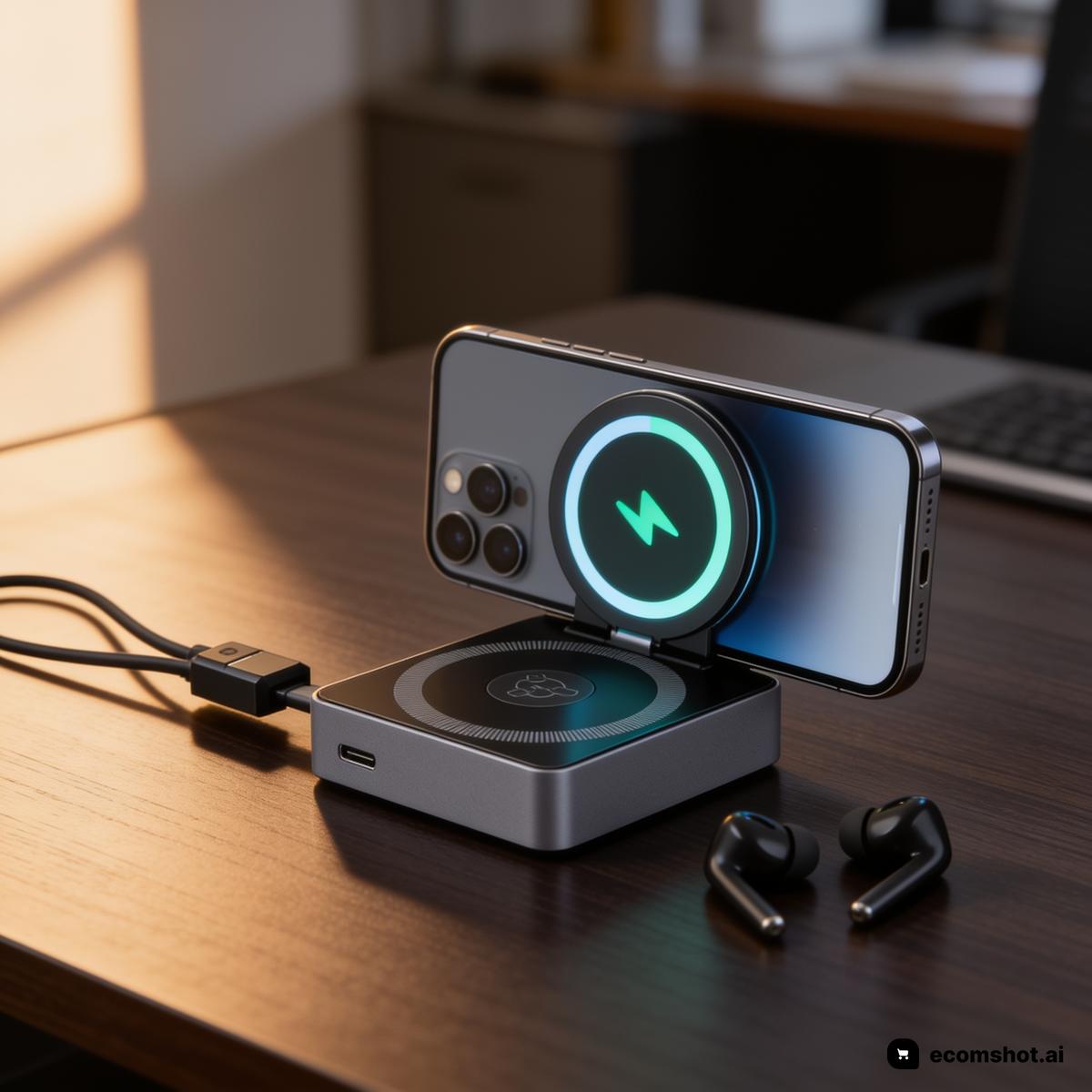 AI product photoshoot output